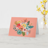 Blume Muttertag Karte (Gelbe Blume)