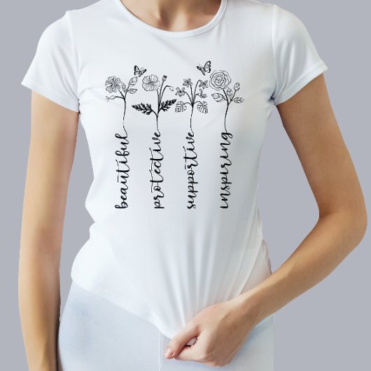 Blume Muttertagsgeschenk T - Shirt