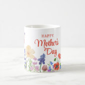Blume Muttertagskaffee Tasse (Mittel)