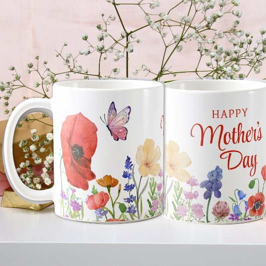Blume Muttertagskaffee Tasse