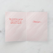 Blume Muttertagskarte (Tippen von Text) Feiertagskarte (Innenseite)