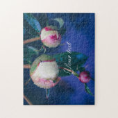 Blume nach Regenplakat Puzzle (Vertikal)