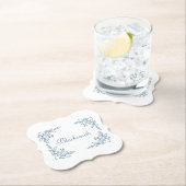 Blume Nachname Untersetzer (Vor Ort)