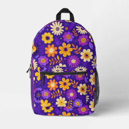 Blume Nähtasche Bedruckter Rucksack