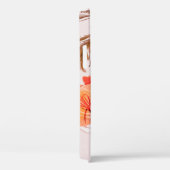 Blume Nahtloses Muster auf Beige Backgr Case-Mate iPhone Hülle (Rückseite / Rechts)