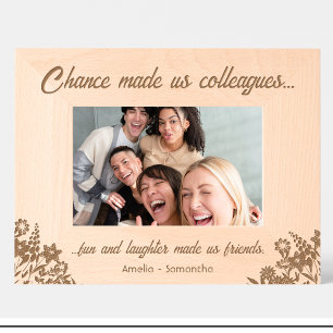 Blume - Namen der vergrösserten Holzrahmen Geätzte Rahmen