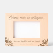 Blume - Namen der vergrösserten Holzrahmen Geätzte Rahmen (Vorderseite)