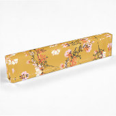 Blume Namensplakette