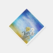 Blume Napkins Serviette (Ecke)