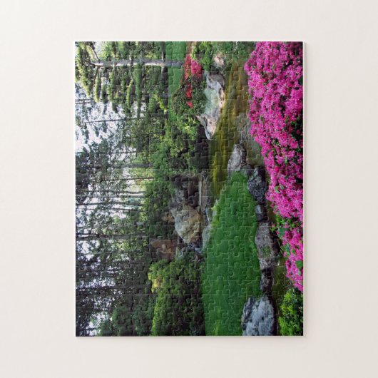 Blume Nationalpark Landschaftliches Wasser Puzzle (Vertikal)