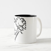 Blume Natural Zweifarbige Tasse (VorderseiteRechts)
