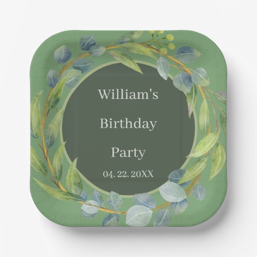 Blume Nature Bits 7" Paper Teller (Vorderseite)