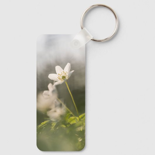 Blume Nature Foto Schlüsselanhänger (Rückseite)