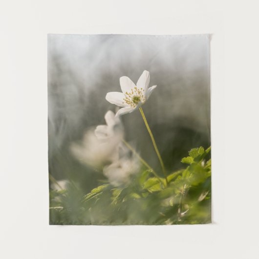 Blume Nature Foto Wandteppich (Vorderseite)