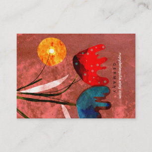 Blume Naturgarten Business Card Visitenkarte