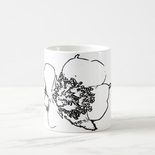 Blume Naturkunde Kaffeetasse (Mittel)