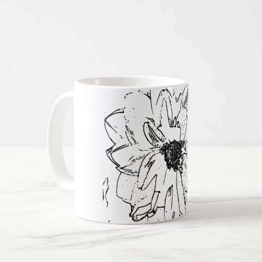 Blume Naturkunde Kaffeetasse (Vorderseite Links)