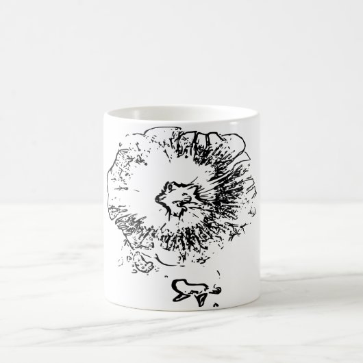 Blume Naturkunde Kaffeetasse (Mittel)