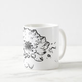 Blume Naturkunde Kaffeetasse (VorderseiteRechts)