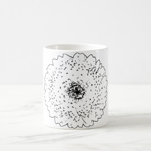 Blume Naturkunde Kaffeetasse (Mittel)