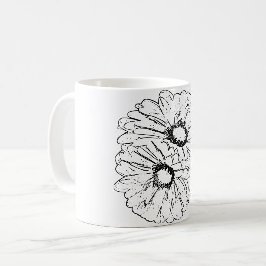 Blume Naturkunde Kaffeetasse (Vorderseite Links)