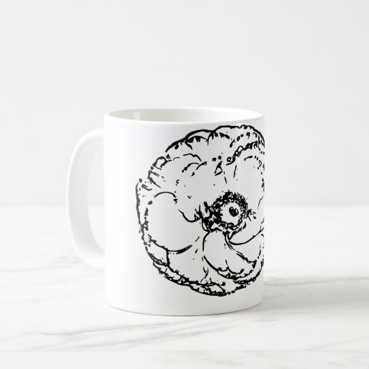 Blume Naturkunde Kaffeetasse (Vorderseite Links)