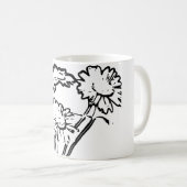 Blume Naturkunde Kaffeetasse (VorderseiteRechts)