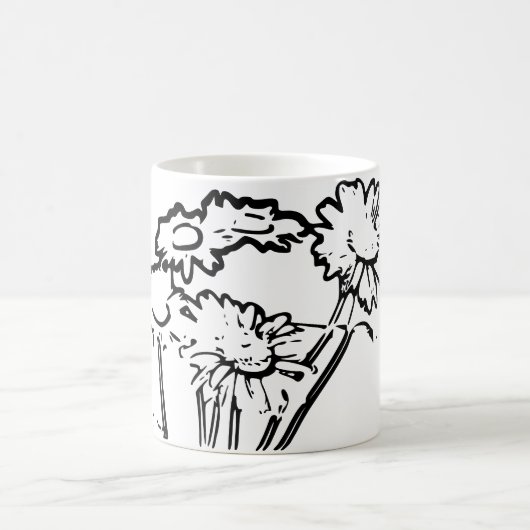 Blume Naturkunde Kaffeetasse (Mittel)
