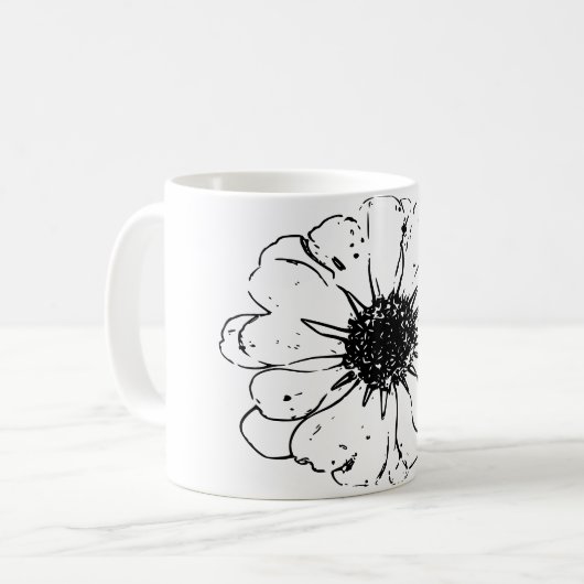 Blume Naturkunde Kaffeetasse (Vorderseite Links)