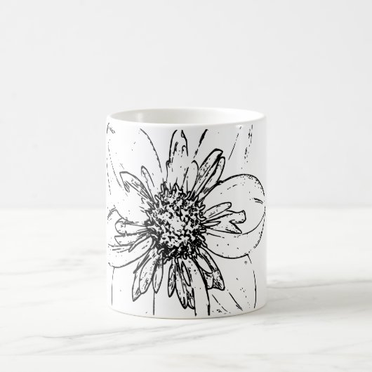 Blume Naturkunde Kaffeetasse (Mittel)