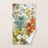 Blume Naturkunst Badhandtuch Set (Handtuch)