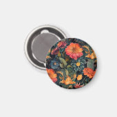 Blume Naturkunst Magnet (Vorderseite/Rückseite)