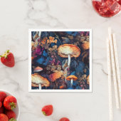 Blume Naturkunst Serviette (Beispiel)