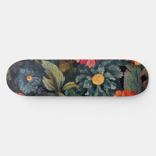 Blume Naturkunst Skateboard (Horizontal)