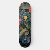 Blume Naturkunst Skateboard (Vorderseite)