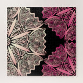 Blume Naturmuster, Vintage Illustration. Puzzle (Horizontal)