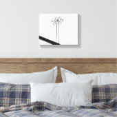 Blume Nazca Peru antikes idol Geoglyph Symbol Inn Leinwanddruck (Insitu (Schlafzimmer))