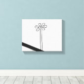 Blume Nazca Peru antikes idol Geoglyph Symbol Inn Leinwanddruck (Insitu (Holzboden))