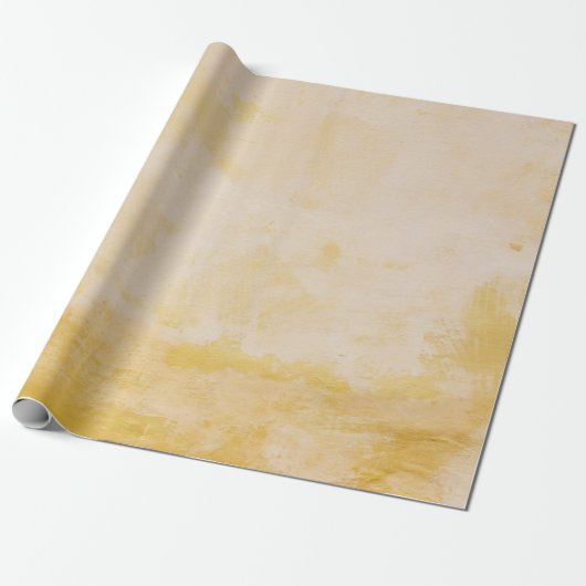 Blume neben der gelben Wand Geschenkpapier (Ungerollt)