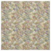 Blume neben einem Pfad Stoff (Muster)