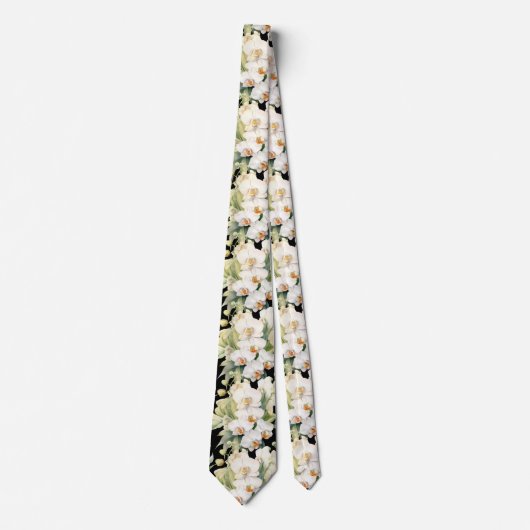 Blume Neck Tie Krawatte (Vorderseite)
