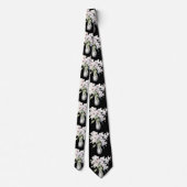 Blume Neck Tie Krawatte (Rückseite)
