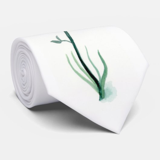 Blume Neck Tie Krawatte (Gerollt)