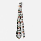 Blume Neck Tie Krawatte (Vorderseite)