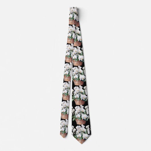 Blume Neck Tie Krawatte (Rückseite)