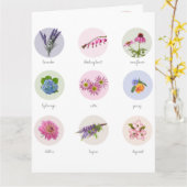 Blume Neuenglands Karte (Gelbe Blume)