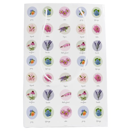 Blume Neuenglands Mittlere Geschenktüte (Vorderseite)