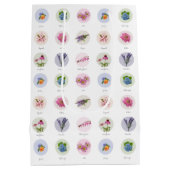 Blume Neuenglands Mittlere Geschenktüte (Rückseite)