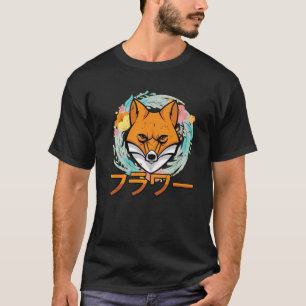 Blume - Niedlich Kawaii Anime Fox - Japanisch Ästh T-Shirt