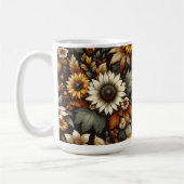 Blume Niedlicher Blumencup 🌻 Kaffee Tasse 15 oz (Links)